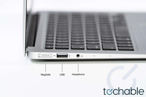 2015 MacBook Air 13-inch i7 2.2GHz 8GB RAM 512GB SSD Silver - Techable