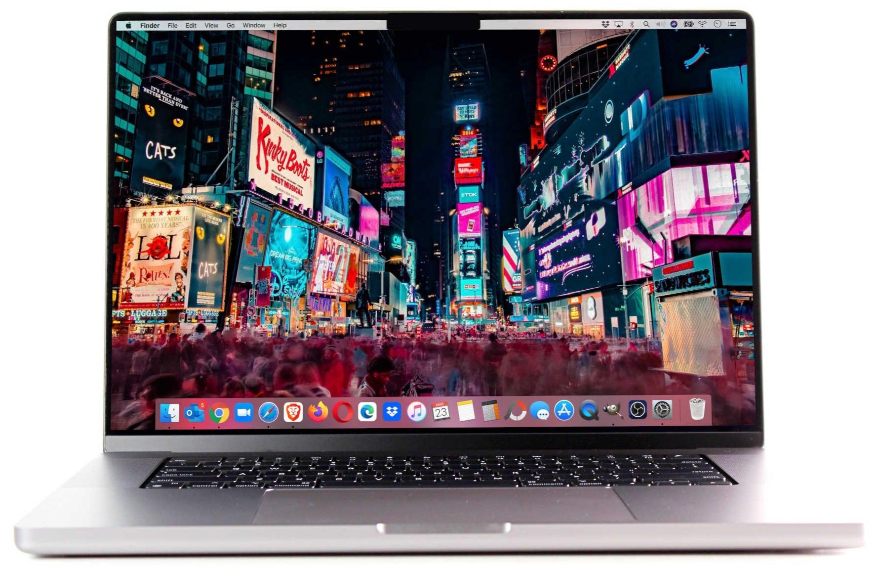 2021 & 2023 Apple MacBook Pro 16-inch M1 M2 Time Square Space Gray