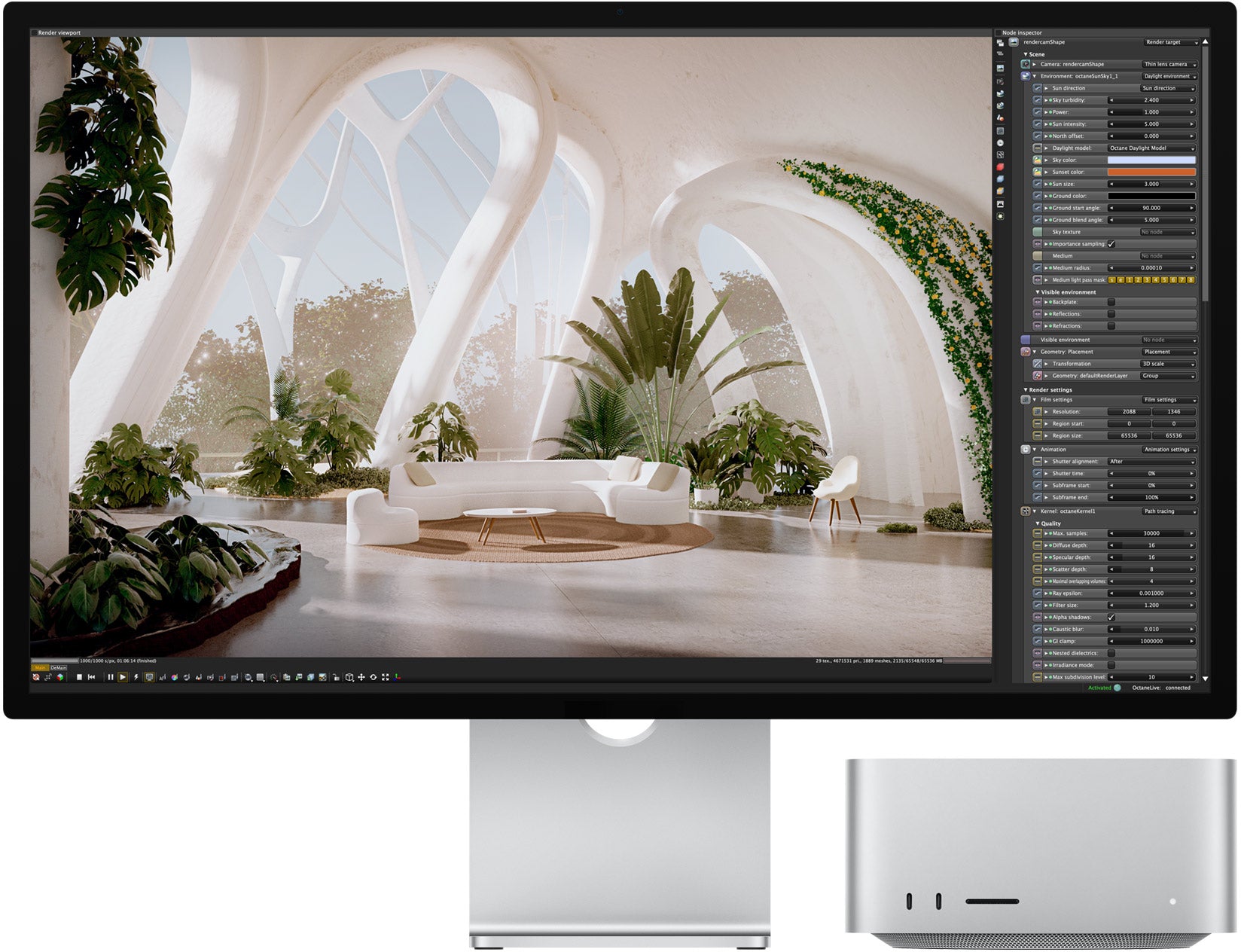 Apple Mac Studio 2022 - M1 Max, 32-Core GPU, 64GB RAM, 1TB SSD