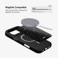 Obsidian Mist | Black Paint Splatter iPhone Case