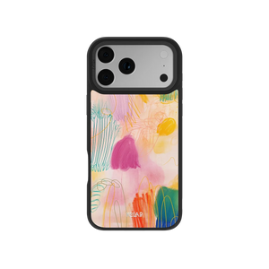 Cloud Scribble | Abstract Art iPhone Case