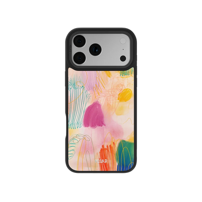 Cloud Scribble | Abstract Art iPhone Case