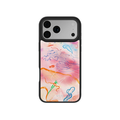 Vivid Frequency | Abstract Art iPhone Case