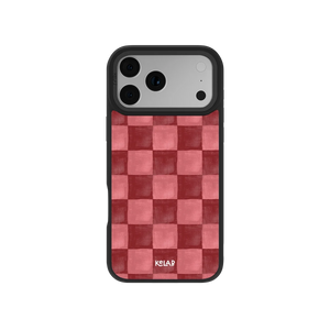Canyon Clay | Red Checkered iPhone Case