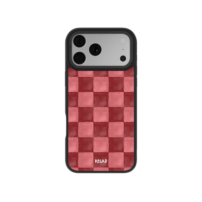 Canyon Clay | Red Checkered iPhone Case