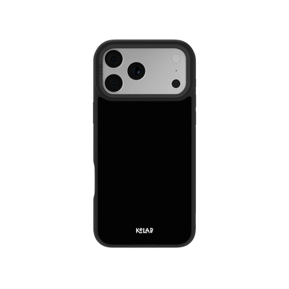 Solid Black | Minimalist Black iPhone Case