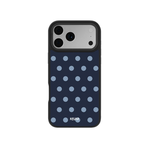 Abyssal Dot | Blue Polka Dot iPhone Case