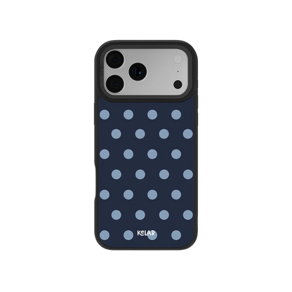 Abyssal Dot | Blue Polka Dot iPhone Case