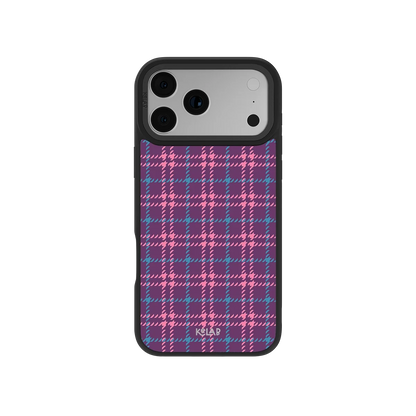 Orchid Tweed | Purple Plaid iPhone Case