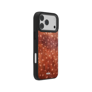 Midnight Fawn | Burnt Orange Deer Print iPhone Case