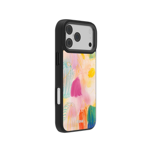 Cloud Scribble | Abstract Art iPhone Case