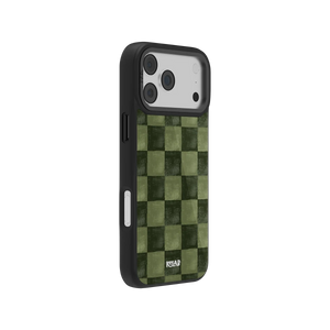Juniper Grid | Green Checkered iPhone Case
