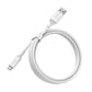 OtterBox USB-A to USB-C Cable - 2M/6.6FT - Cloud Dream White (New)