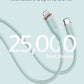 Anker <b>641</b> USB-C to Lightning Cable (Flow, 3 ft Silicone)