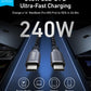 Anker Prime USB-C to USB-C Cable (240W, Upcycled-Braided)