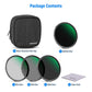 NEEWER 4 Pack HD ND Filter Set (ND1000+ND64+ND8+ND4) - Techable