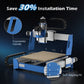 PROVerXL 4030S Desktop CNC Router Machine with Vectric Software, 32 Bit MCU, 710W Spindle