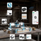 4040-PRO MAX CNC Router Machine, 710W Spindle, Linear Rail, Enhanced XZ Axis, Optional Vectric Bundle