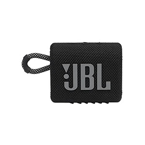 JBL GO 3 Portable Waterproof Wireless Bluetooth Speaker - Black (New)