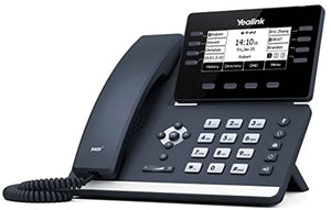 Yealink T53W IP Phone, 12 VoIP Accounts. 3.7-Inch Graphical Display - Black