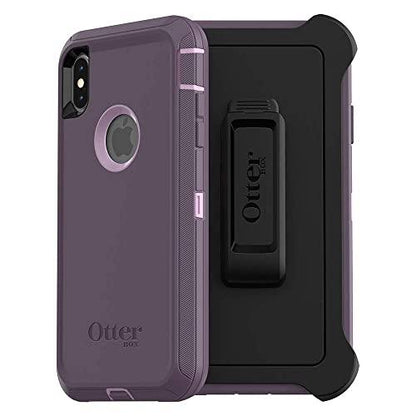 OtterBox DEFENDER SERIES Case & Holster for iPhone Xs Max - Purple Nebula (Certified Refurbished) - Techable