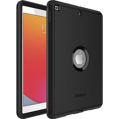 OtterBox DEFENDER SERIES Case & Stand for iPad 8th Gen / iPad 7th Gen - Black (Certified Refurbished) - Techable