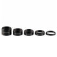 Extension Ring Set M48x0.75 - 5 pieces (30, 20, 15, 10 and 5 mm)