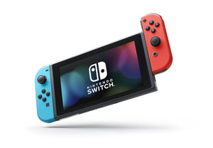 Nintendo Switch Model w/ Neon Red & Neon Blue Joy-Con - Multi Black (Certified Refurbished)