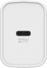 OtterBox Fast Charge USB-C Wall Charger 20W Two-Pack - Cloud Dust White (New) - Techable