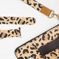 Brown Leopard Wrist Lanyard