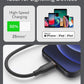 Anker <b>641</b> USB-C to Lightning Cable (Flow, 3 ft Silicone)