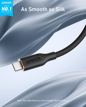 Anker <b>643</b> USB-C to USB-C Cable (Flow, Silicone)