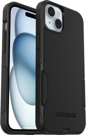 OtterBox COMMUTER SERIES case w/MagSafe for iPhone 15, 14, and 13 - Black (77-93483) (Certified Refurbished)