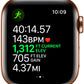 Apple Watch Series 5 (2019) 40mm – 32GB with aftermarket Gold Milanese Band – Read