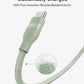 Anker USB-C to USB-C Cable (3 ft / 6 ft, 240W, Upcycled-Braided)