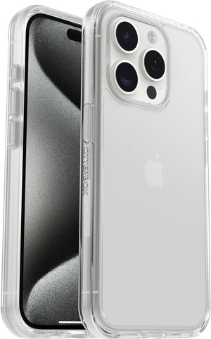 OtterBox SYMMETRY SERIES Case with MagSafe for iPhone 15 Pro - Clear (Certified Refurbished)