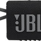 JBL GO 3 Portable Waterproof Wireless Bluetooth Speaker - Black (New)