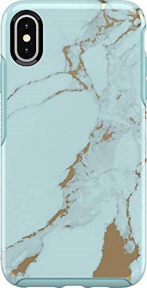 OtterBox SYMMETRY SERIES Case for Apple iPhone XS Max - Teal Marble (Certified Refurbished) - Techable