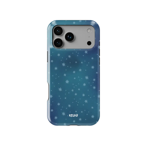 Moon Mist | Starry Midnight Blue iPhone Case