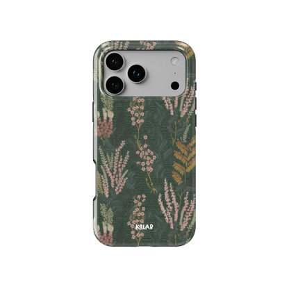 Heather & Hearth | Dark Academia Floral iPhone Case