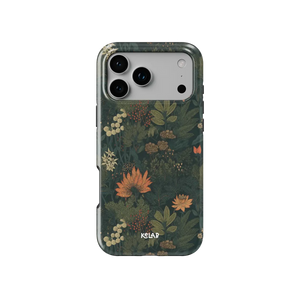 Elderberry Enchantment | Dark Academia Floral iPhone Case