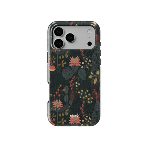 Starlit Botanica | Midnight Floral iPhone Case