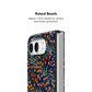 Midnight Meadow | Vibrant Wildflower iPhone Case
