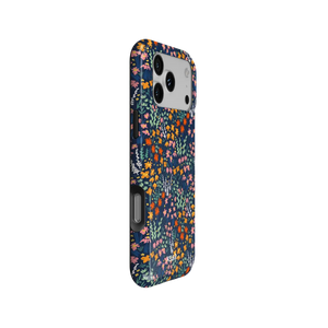 Midnight Meadow | Vibrant Wildflower iPhone Case