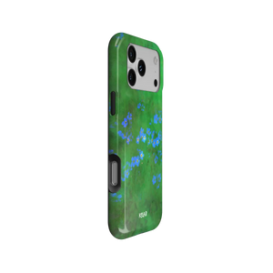 Forget Me Meadow | Vibrant Green Floral iPhone Case