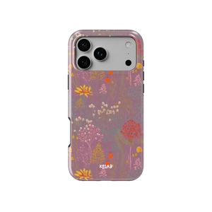 Wildflower Tapestry | Dusty Pink Floral iPhone Case