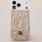 Safari Stripes Magnetic Wallet