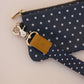 Cocoa Dot Wrist Lanyard