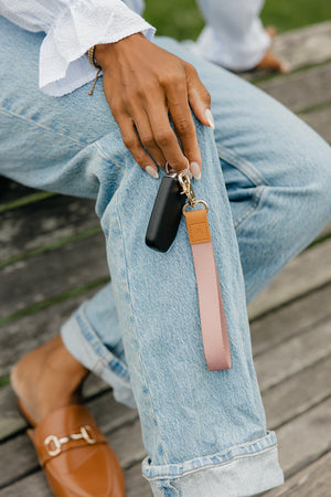 Pretty in Pink Wrist Lanyard