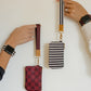 Cozy Check Zipper Pouch